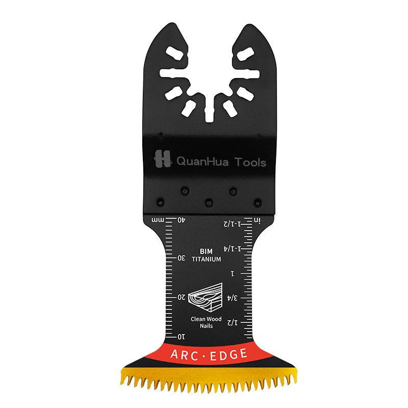 O titânio longo do dente do arco bimetálico de 44*40mm chapeou a lâmina QH-1005EH-DT-HX