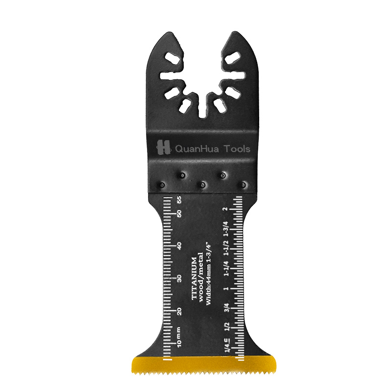 Lâmina de serra bimetálica banhada a titânio multifuncional QH-1005HK-2L-DT