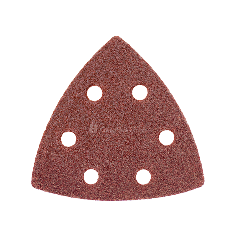 Lixa triangular de polimento de metal à prova d'água de 95 * 95 mm