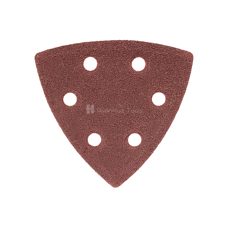 Lixa triangular de polimento de metal à prova d'água de 95 * 95 mm
