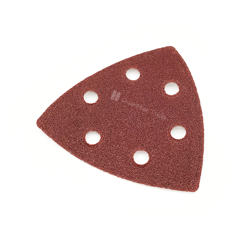 Lixa triangular de polimento de metal à prova d'água de 95 * 95 mm