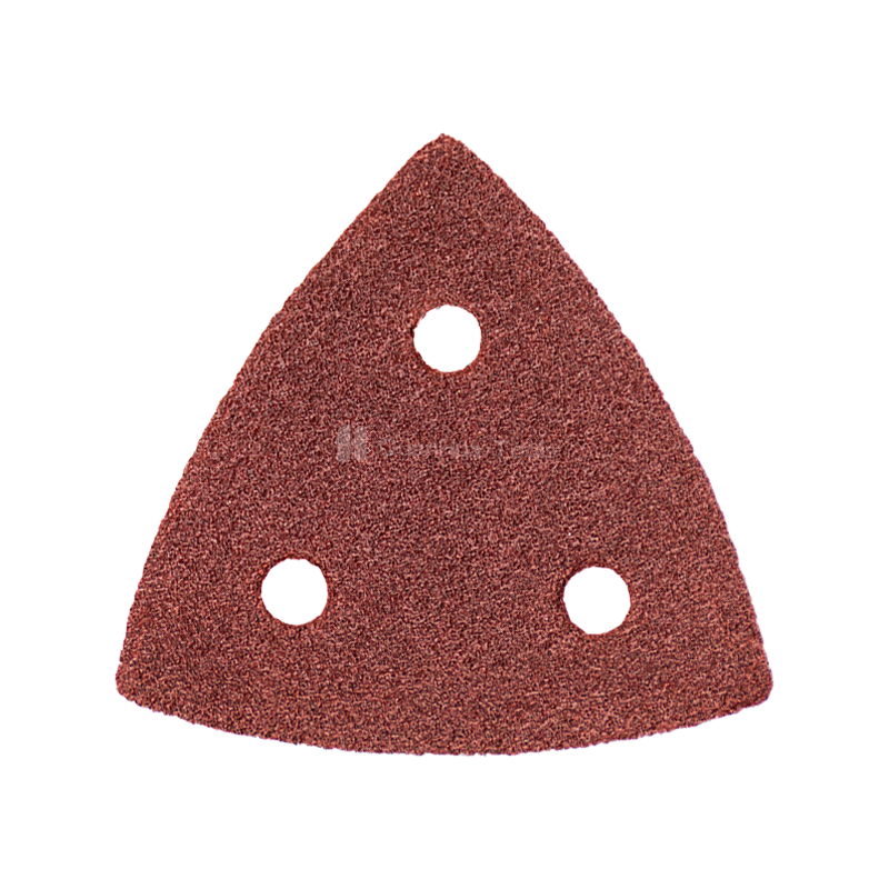 Lixa triangular para polimento de madeira resistente ao desgaste de 80 * 80 mm