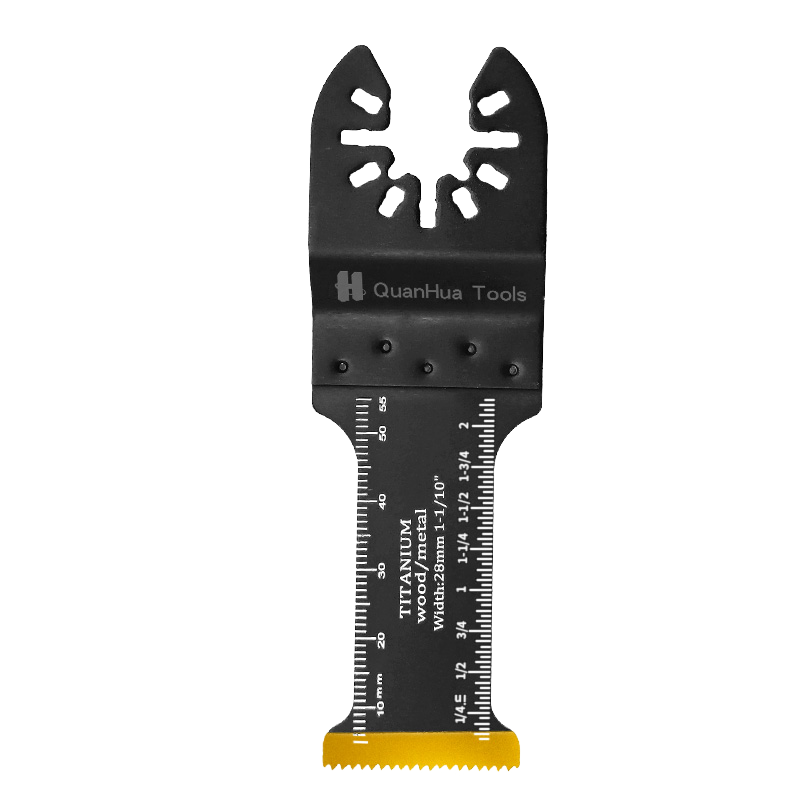 Lâmina de serra bimetálica folheada titânio de corte de plástico QH-1028HK-2L-DT